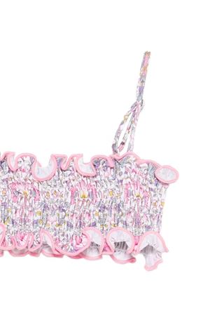 Costume da bagno Tilly bianco con stampa floreale SAINT BARTH KIDS | TILL00100905L